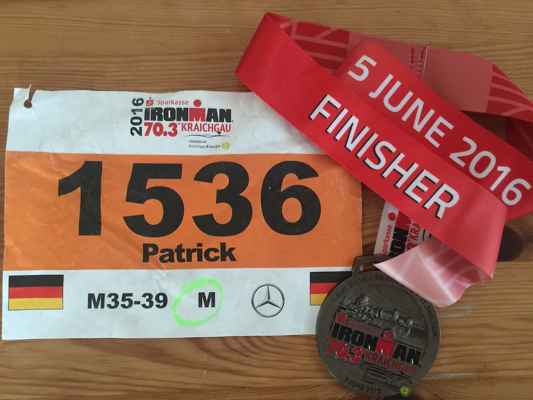IRONMAN 70.3 Kraichgau Finisher